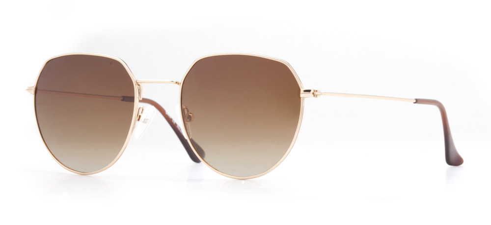 BENX SUNGLASSES Sunglasses Teenage Woman Geometrical Full-Rimmed Metal Polarize BXGÜNŞ 8009.51-C.14